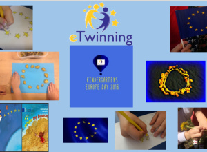 It is Europe Day in Kindergarden